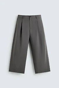 FLOWY PLEATED PANTS
