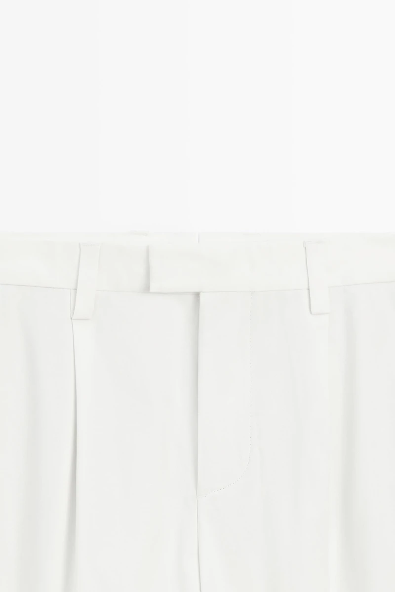 Cotton blend pants