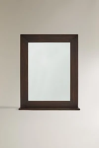 MIROIR MURAL EN BOIS