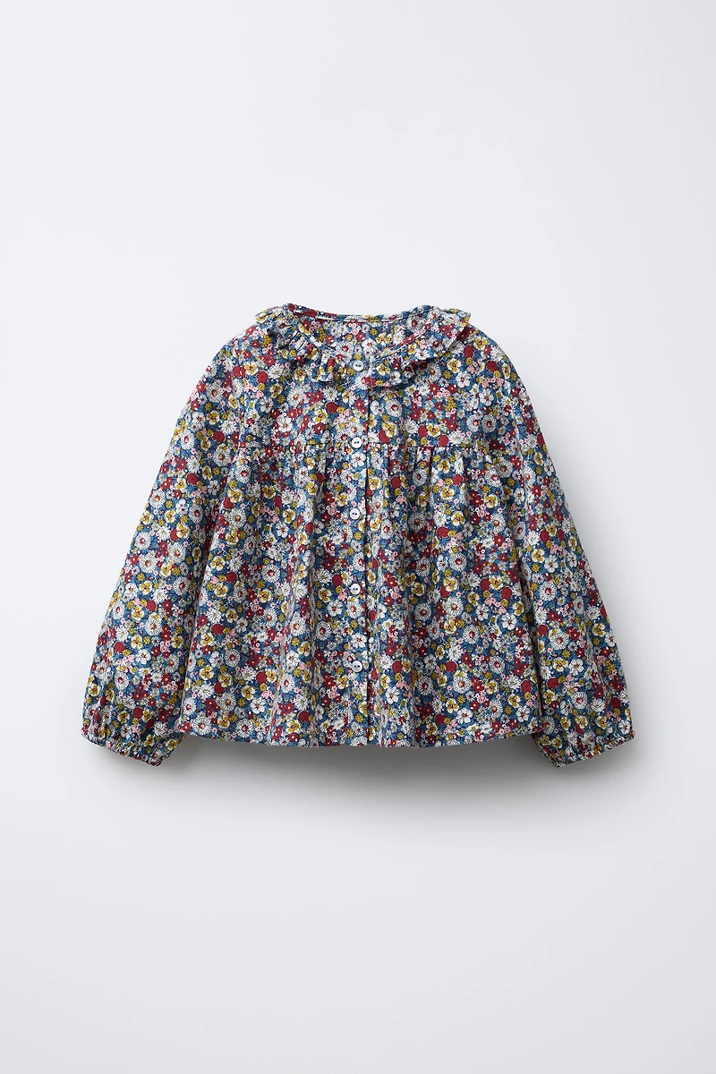 BLOUSE IMPRIMÉE FLEURS