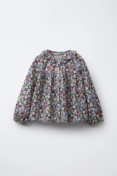 BLOUSE IMPRIMÉE FLEURS