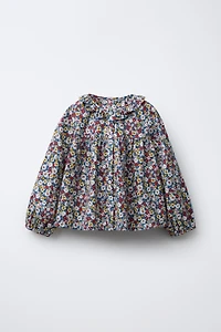 BLOUSE IMPRIMÉE FLEURS