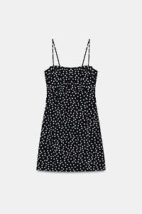 ROBE COURTE À POIS