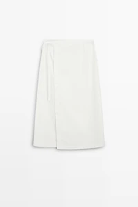 Wrap midi skirt - STUDIO