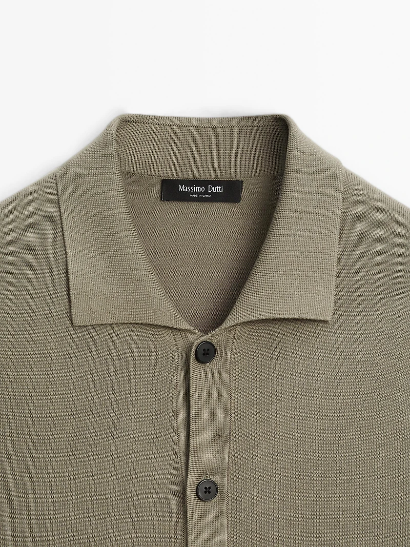 Cardigan coton