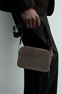 LEATHER CROSSBODY BAG
