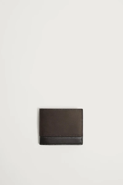 Mixed-Material Wallet