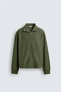 LIGHTWEIGHT QUARTER-ZIP SWEATSHIRT