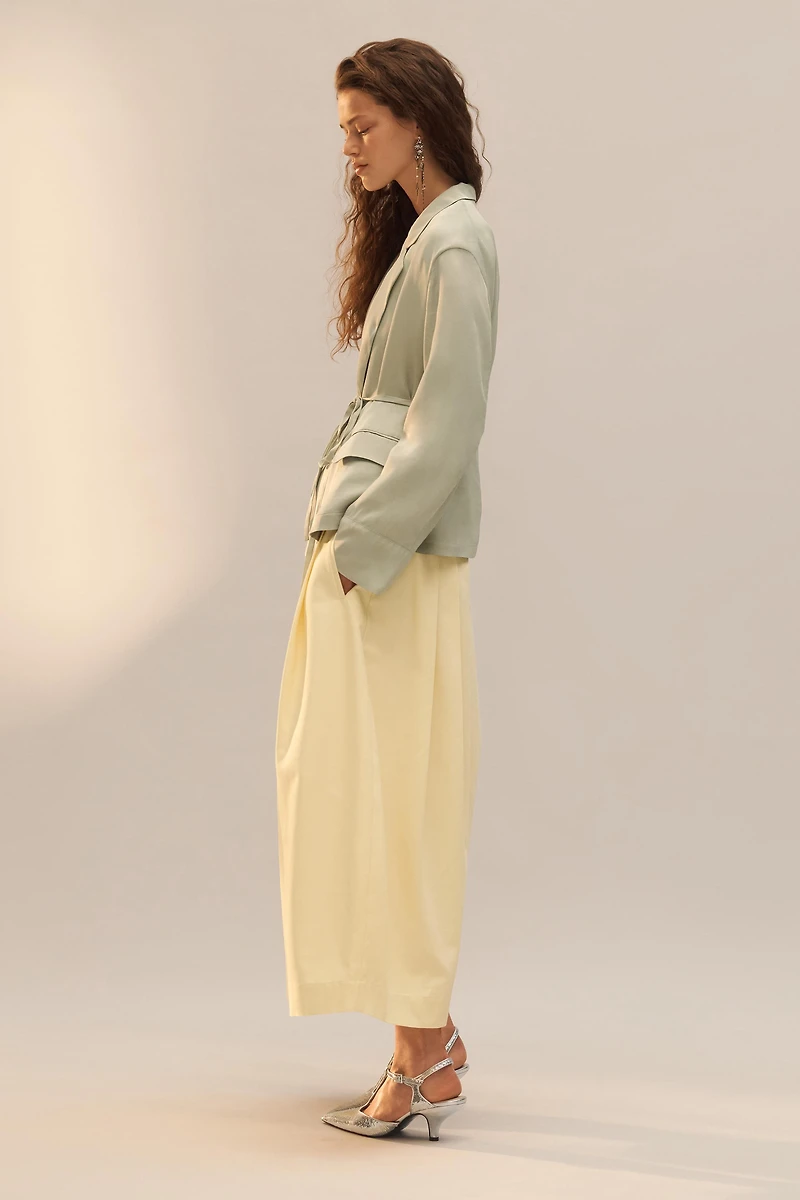 LIMITED EDITION FLOWY POCKET BLAZER