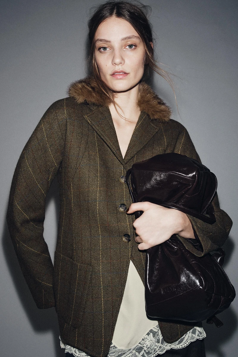 BLAZER AVEC LAINE ZW COLLECTION