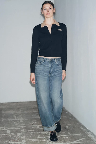 JEAN ZW COLLECTION BAGGY TAILLE MI-HAUTE