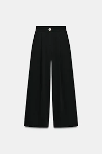 GOLD BUTTON PALAZZO PANTS