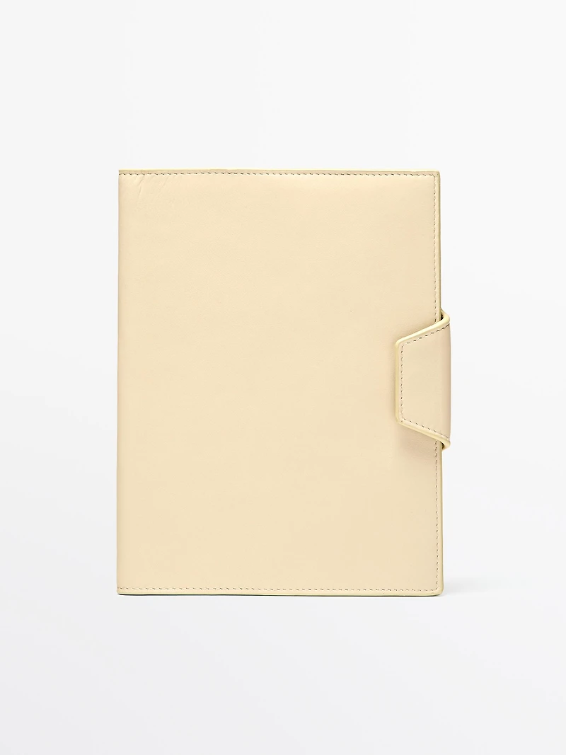 Nappa leather laptop case