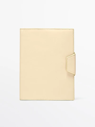 Nappa leather laptop case