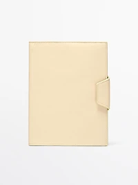 Nappa leather laptop case
