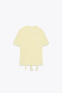FRONT RUFFLE T-SHIRT