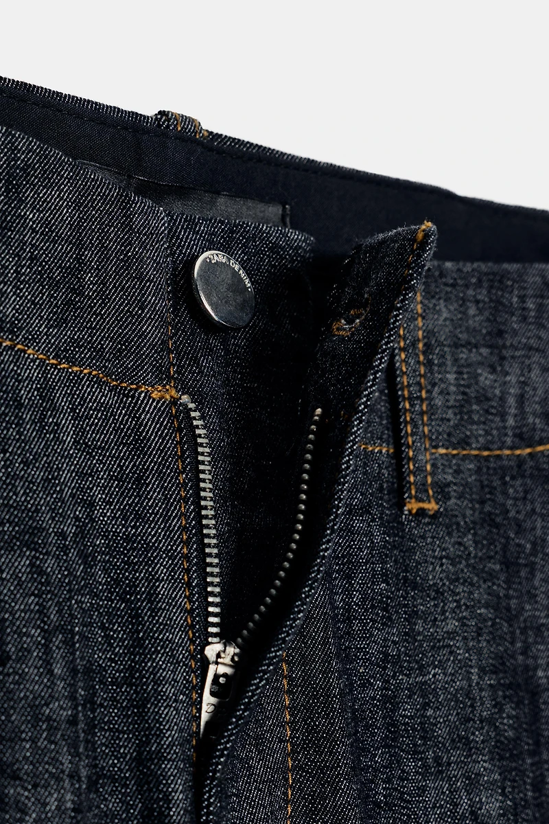 WIDE LEG SEAMED PANTS