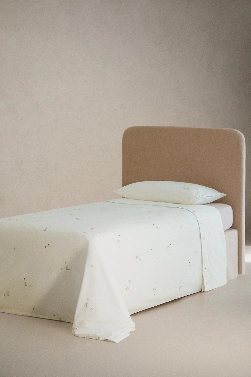 KIDS RABBIT FLAT SHEET