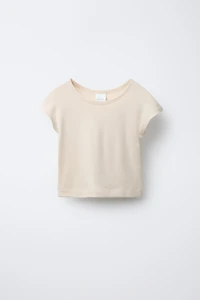 T-SHIRT WITH COTTON AND MODAL
