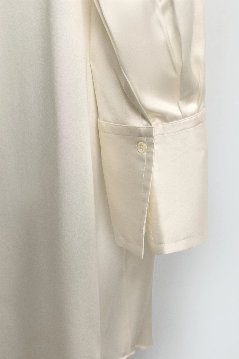 CHEMISE 100 % SOIE IMPRIMÉ PETER PAN HARRY LAMBERT FOR ZARA X DISNEY