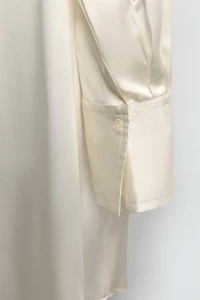 CHEMISE 100 % SOIE IMPRIMÉ PETER PAN HARRY LAMBERT FOR ZARA X DISNEY