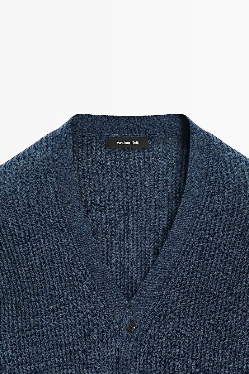 Cardigan en maille à col V - LIMITED EDITION