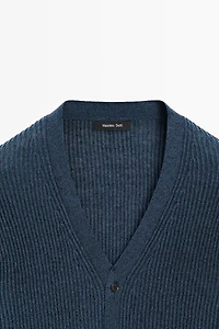 Cardigan en maille à col V - LIMITED EDITION