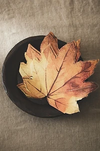 SET OF LEAF PAPER NAPKINS (SET OF 20)