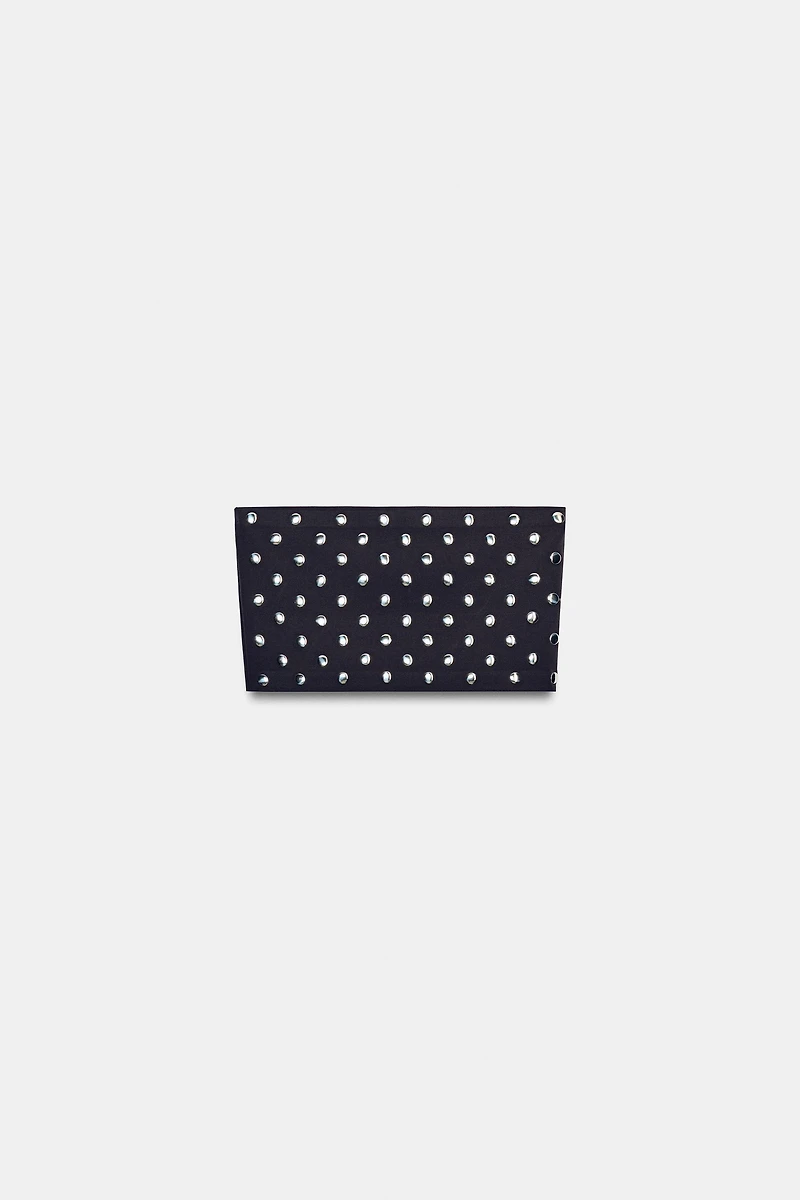 STUDDED BANDEAU TOP