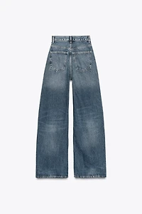 TRF EXTRA WIDE LEG HIGH WAIST JEANS