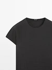 Flowing short sleeve T-shirt