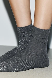 POLYAMIDE SOCKS WITH METALLIC THREAD
