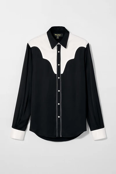 CHEMISE WESTERN À CONTRASTE BOBBY GILLESPIE X ZARA