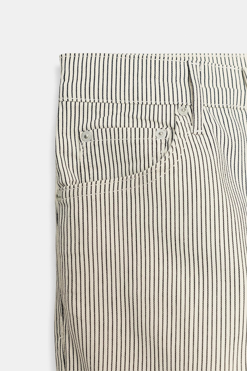 ZW COLLECTION MID-RISE CROPPED FLARE JEANS