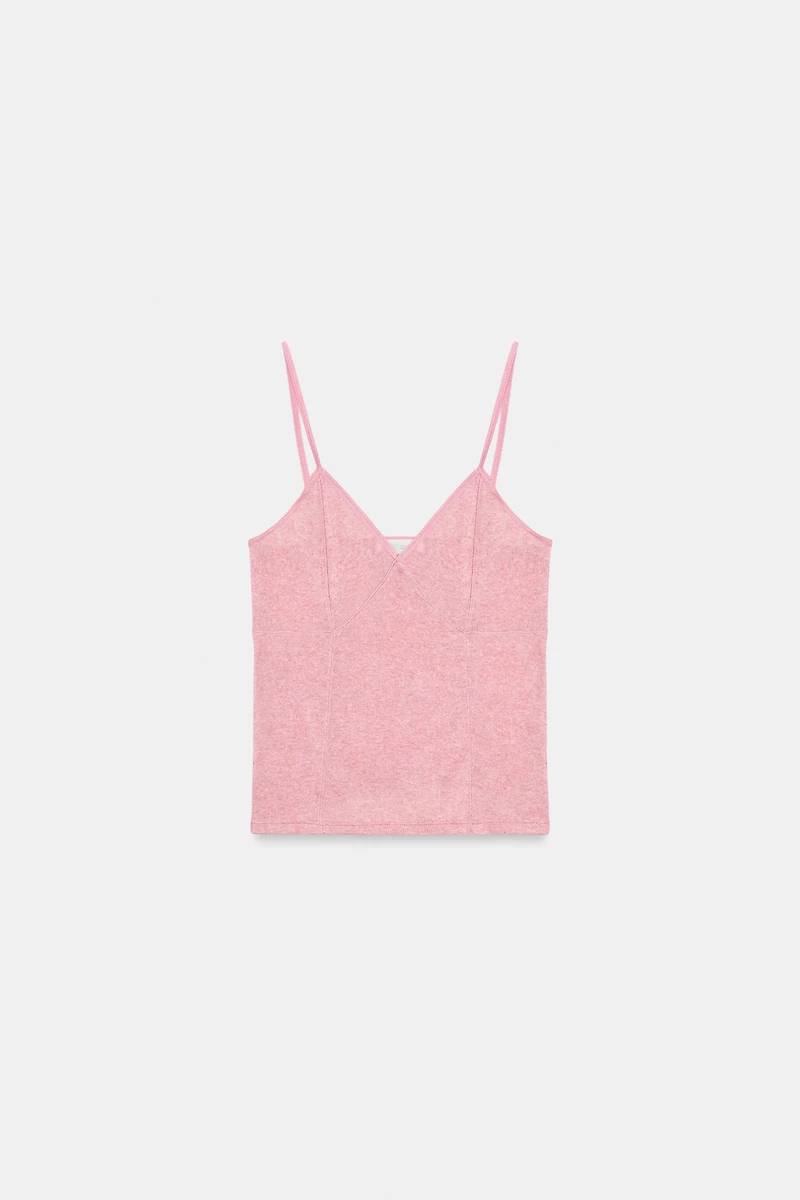 COTTON BLEND TANK TOP