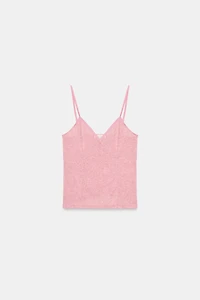COTTON BLEND TANK TOP