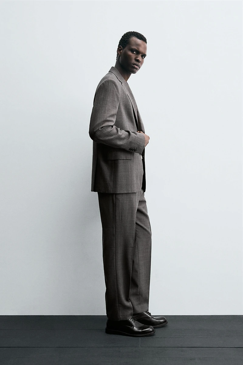 BLAZER COSTUME À CARREAUX