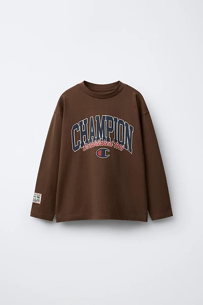 CHAMPION ® X ZARA LOGO PRINT T-SHIRT