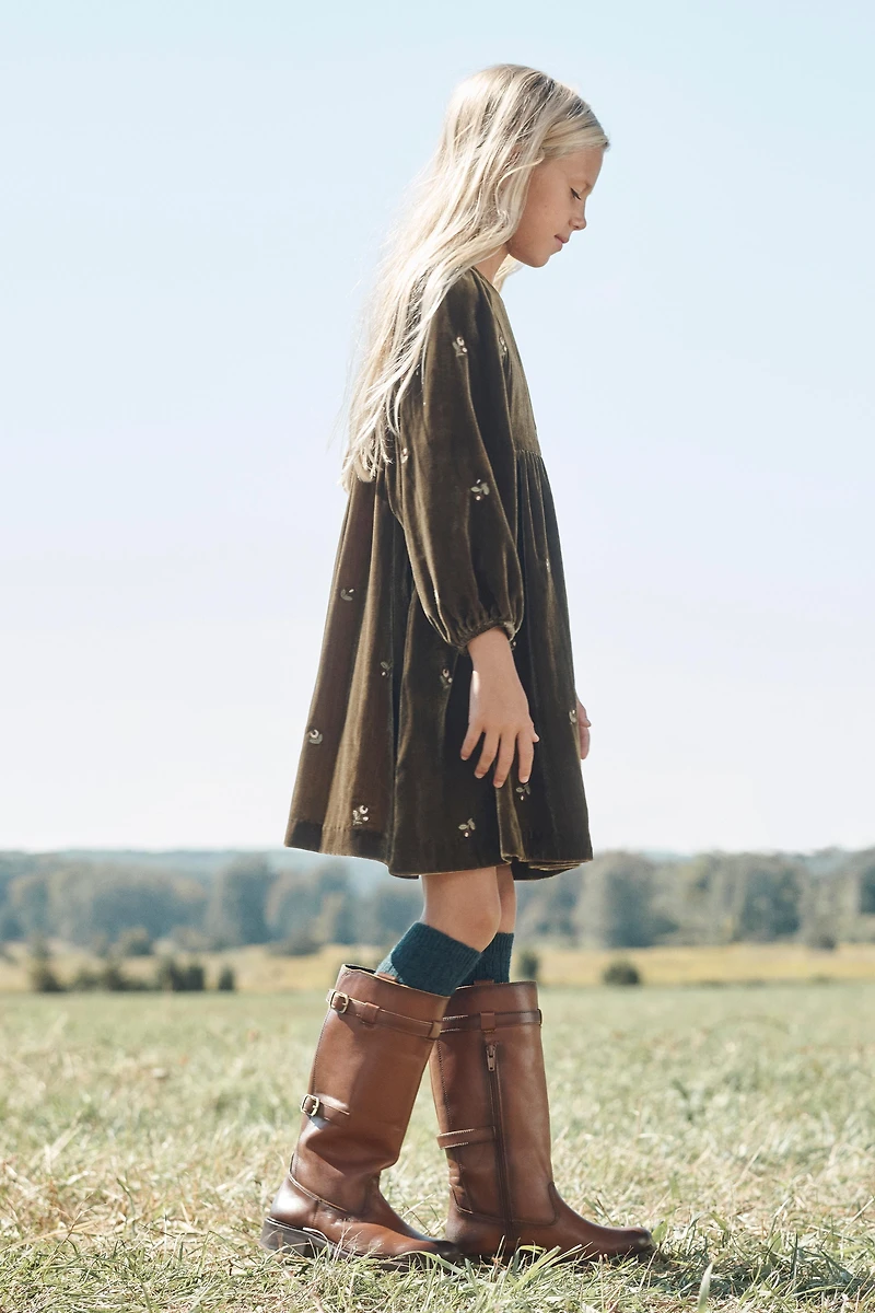 BOTTES EN CUIR À BOUCLES ÉDITION LIMITÉE