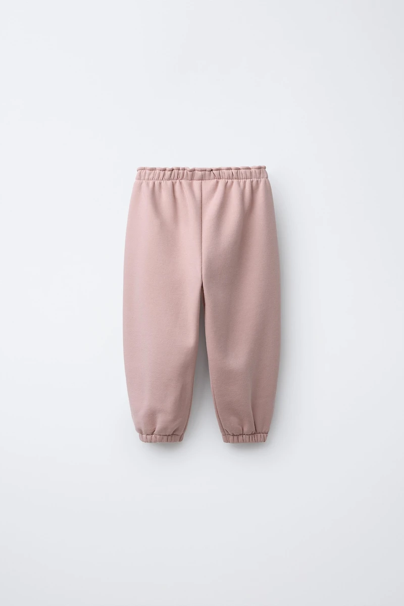 PANTALON DE JOGGING EN DENTELLE À FLEURS