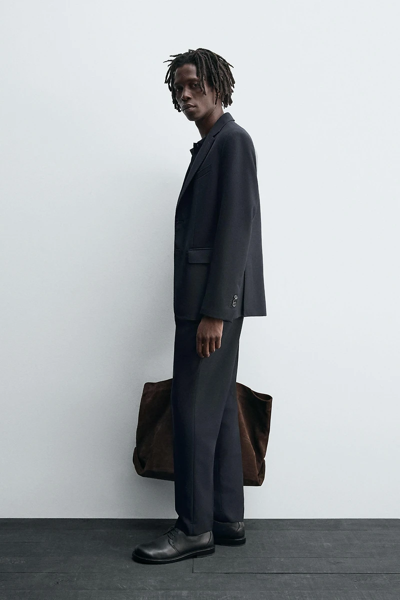 PANTALON DE COSTUME 100 % LAINE