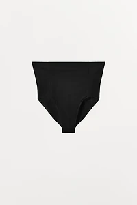 HIGH WAIST PANTIES WITH POLYAMIDE