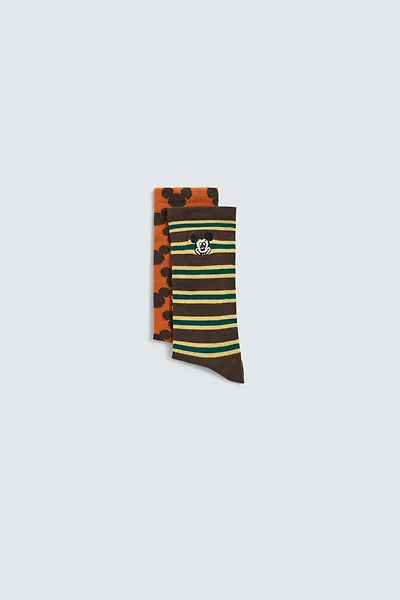 2-PACK OF LONG SOCKS HARRY LAMBERT FOR ZARA X DISNEY
