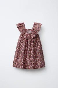 FLORAL PRINT DRESS MADE WITH LIBERTY FABRIC