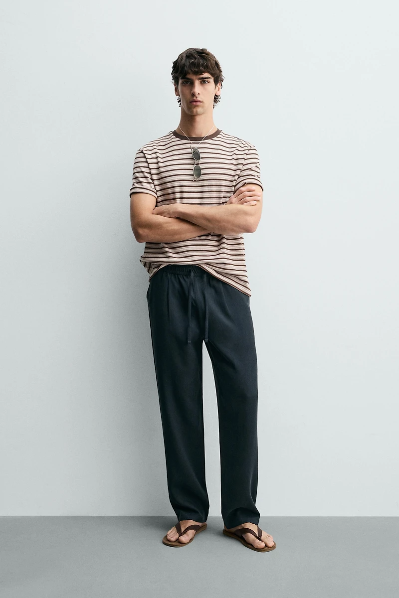 PANTALON REGULAR FIT 100% LYOCELL