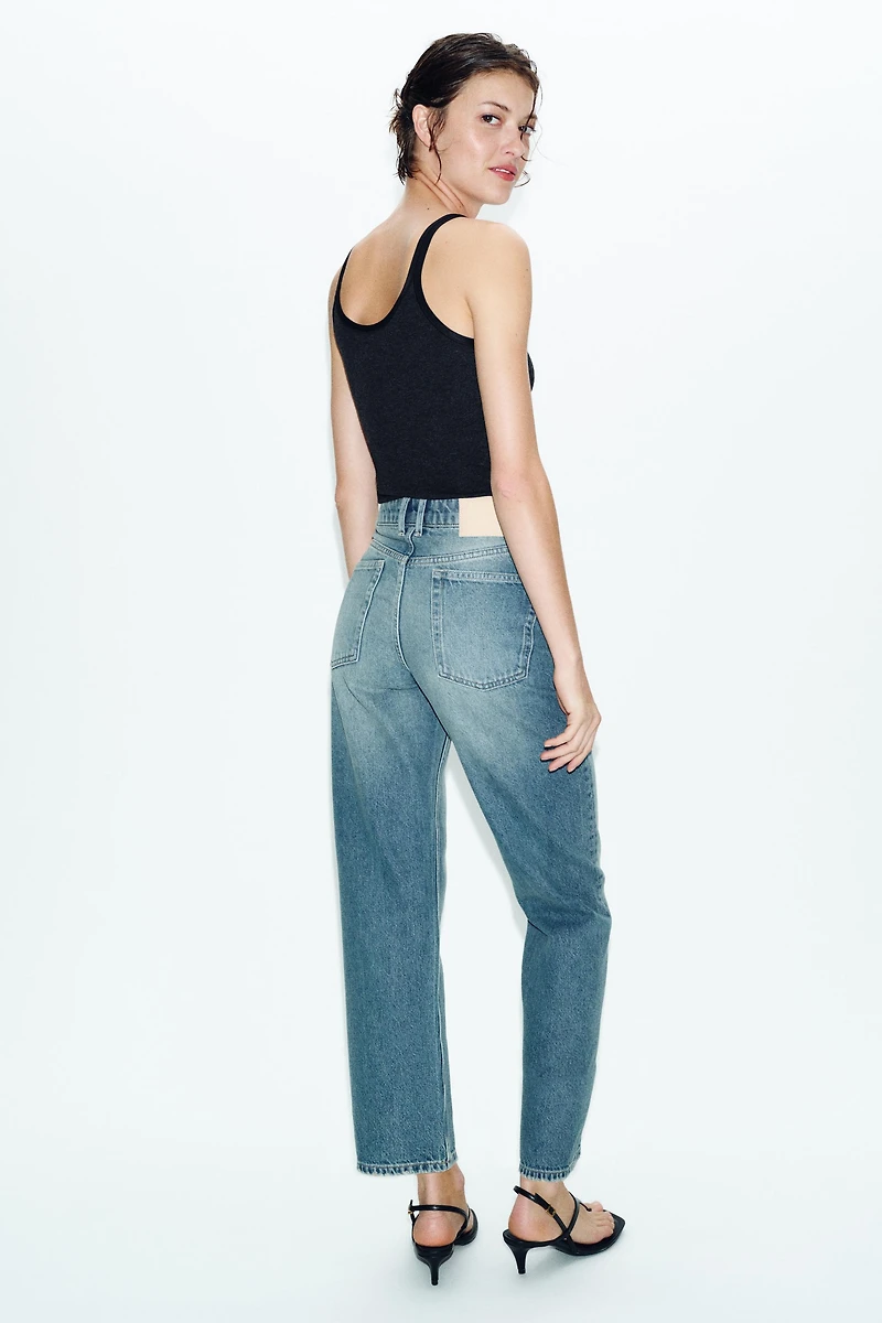 Z1975 MID-RISE SLIM CROPPED JEANS