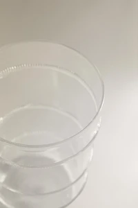 BOROSILICATE TUMBLER WITH LINES