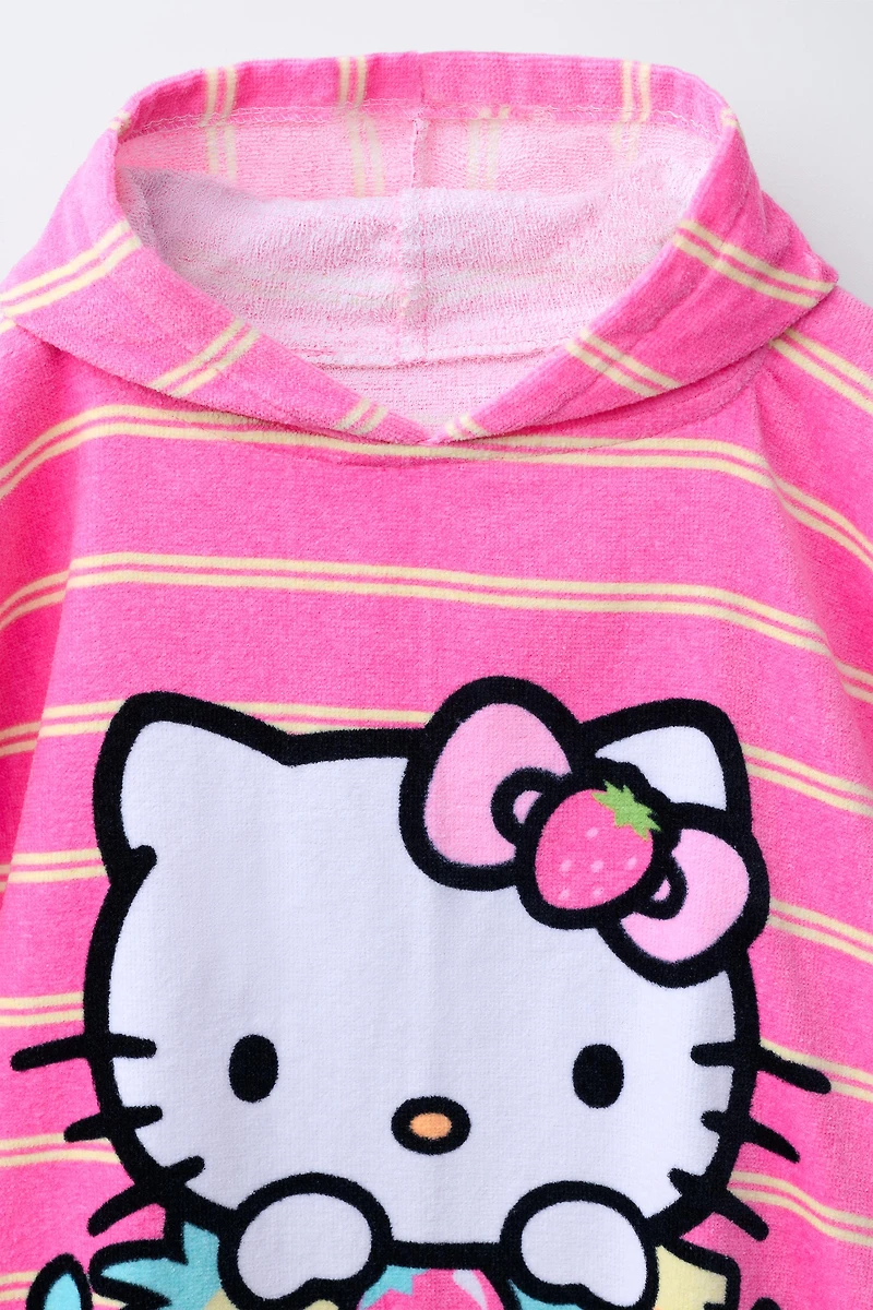 HELLO KITTY © SANRIO TERRYCLOTH PONCHO