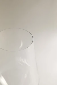 PLAIN CRYSTALLINE FLUTE GLASS