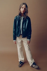 STRAIGHT CORDUROY PANTS WITH POCKETS